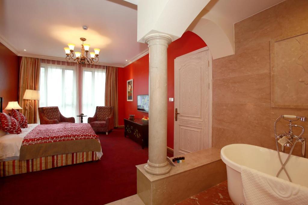 Chengdu Jaho Yuetmei Hotel חדר תמונה